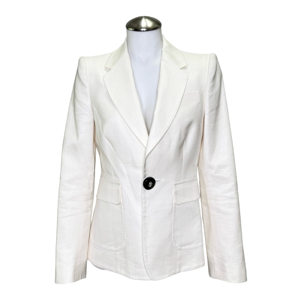 $1224 DSQUARED2 Women’s Blazer Jacket Sz 42 IT - M US Ivory